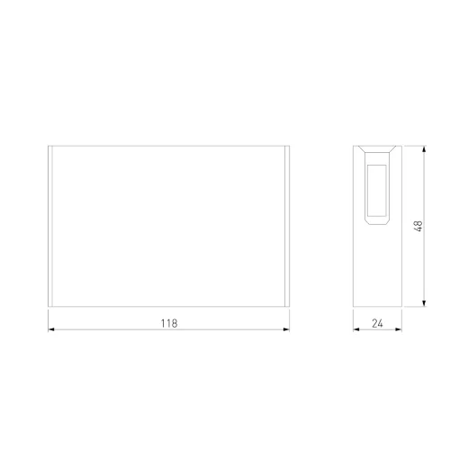 Esthetic Magnetic Трековый светильник 6W 3000K (чёрный) 85122/01 - фото 8