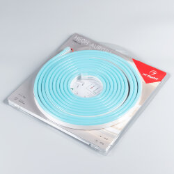 Светодиодная лента герметичная AURORA-PS-A120-16x8mm 24V Azure (10 W/m, IP65, 2835, 5m) (Arlight, Силикон)