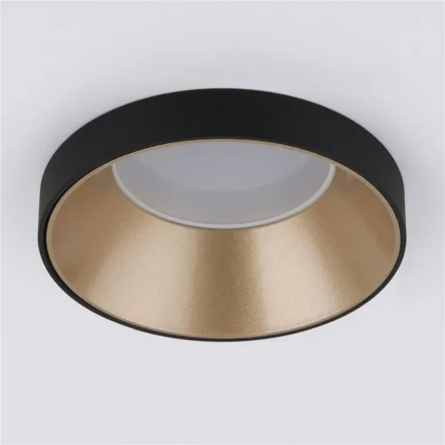 Встраиваемый точечный светильник 112 MR16 золото/черный - фото 3