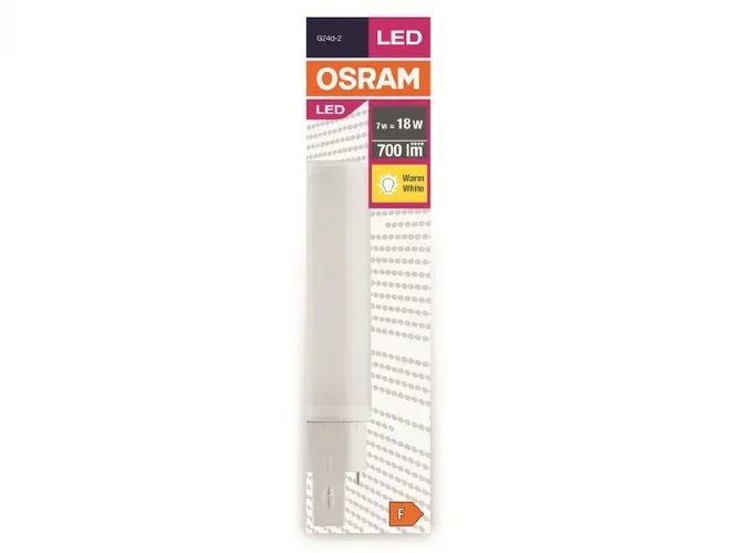 Лампа светодиодная DULUX DE 13 LED 6W/840 (ЭПРА или 220В) G24Q-1 - OSRAM. Фото