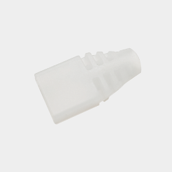 Силиконовая заглушка прямая с отверстием, END-CC2120-E 028374