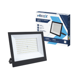 Прожектор светодиодный ДДО-8 100Вт 230В 6500К 10000Лм 100лм/Вт IP65 черный NEOX