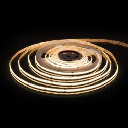 Светодиодная лента 24&amp;nbsp;В 11&amp;nbsp;Вт/м 352 Led/м COB IP20, дневной белый 4200K, 5 м COB 24V 352Led 11W IP20 (053667)