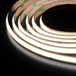 Светодиодная лента 24&amp;nbsp;В 11&amp;nbsp;Вт/м 352 Led/м COB IP20, дневной белый 4200K, 5 м COB 24V 352Led 11W IP20 (053667)