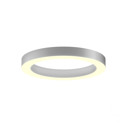 Светильник 6063 кольцо (RAL9003/625mm/LT70 — 3K/59W) - фото 1