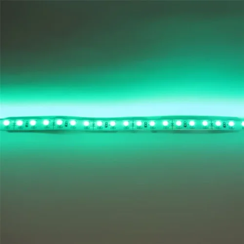 Светодиодная лента Standart class, 3528, 120led/m, Green, 12V, IP33 - фото III