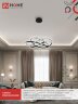 Люстра светодиодная ESTETIKA DALI-HL-120BL 120Вт 230В 3000-6500K 600х490x140мм 1.2м трос ДУ черный IN HOME - Фото 7