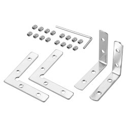 Соединитель L-образный для шинопроводов 135304-135305 4шт «Novotech» 135306, серия: VECTOR