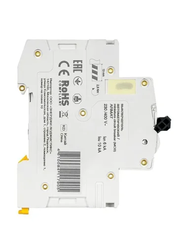 Выключатель автоматический модульный 3п C 25А M10N ARMAT IEK AR-M10N-3-C025 - фото 5