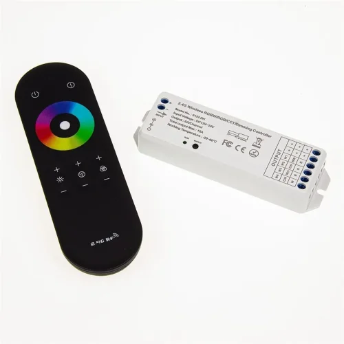 Контроллер с пультом JM-QB-03 P708 (2.4GHz, RGB, DC12-24V, 3ch x6A, 180-360W) - фото I