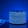 Светодиодный гибкий неон 220 В 9.6 Вт/м 120Led/м 2835 IP67, односторонний, синий, 50 м - фото 1
