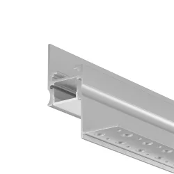 Алюминиевый профиль встраиваемый скрытого монтажа 41x51 (Серебро, 2 м), ALM-4151-S-2M 636013 (Серебро)
