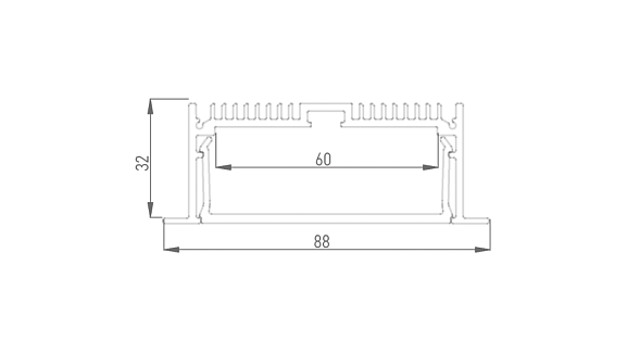 Профиль алюминиевый DesignLed, LE.8832. Фото 2
