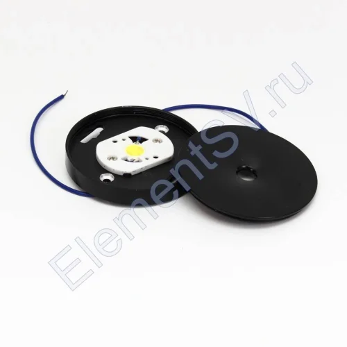 Светильник мебельный JH-MZTD-107 black B447 (220V, 5W, warm white) - фото 2.