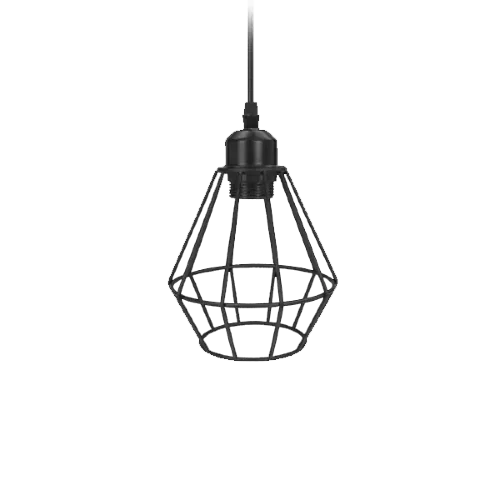 Трековый светильник подвесной 1xE27 Чёрный | MAX 100W/LED 30W IP20 | - LEDVANCE ECO PENDTRACKSP 1PH E27. Фото 2