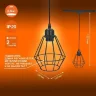 Трековый светильник подвесной 1xE27 Чёрный | MAX 100W/LED 30W IP20 | - LEDVANCE ECO PENDTRACKSP 1PH E27. Фото 6