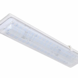 Универсальный офисный светодиодный светильник Батон 40 Вт IP54 660x150x100 мм 6000К Прозрачный