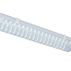 Универсальный офисный светодиодный светильник Батон 40 Вт IP54 660x150x100 мм 6000К Прозрачный
