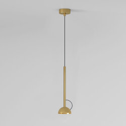 Светильник подвесной светодиодный Join 7W 3000K латунь 50313 LED