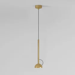 Светильник подвесной светодиодный Join 7W 3000K латунь 50313 LED