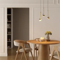 Светильник подвесной светодиодный Join 7W 3000K латунь 50313 LED