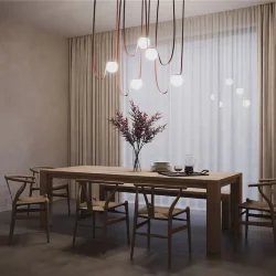 Подвесной светильник Luna Parity 3000K 10Вт 170° (Черный)