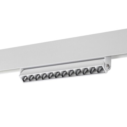 Трековый светильник для низковольного шинопровода «Novotech» 358542, серия: FLUM (крепление к треку). Фото 2.