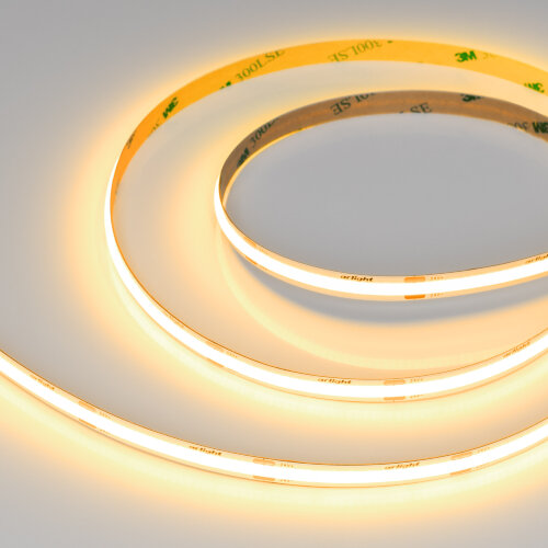 Светодиодная лента COB-X480-8mm 24V Gold (8 W/m, IP20, 5m) (Arlight) 047746 - фото