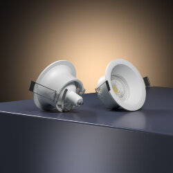 Светильник встраиваемый Andi GU10 белый IP44 25061/01 (070144)