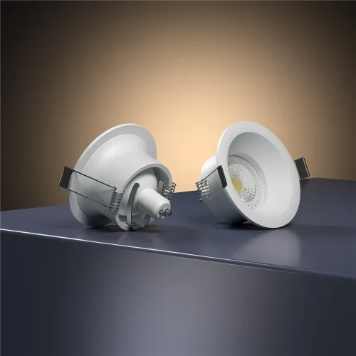 Светильник встраиваемый Andi GU10 белый IP44 25061/01 - фото 3