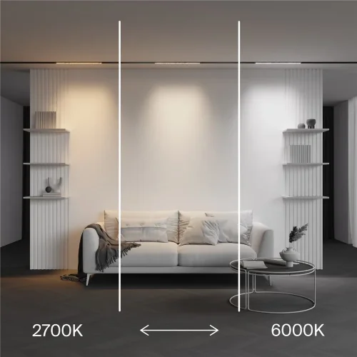 Трековый светильник Точки / Points Exility X 2700-6000K 12Вт 40° Dim Dali2 (Черный) TR241-4-12WTW-DD2-B - фото 17