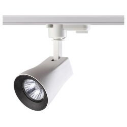 Светильник трековый однофазный трехжильный «Novotech» 370404, серия: PIPE (крепление к треку)