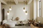 Подвесной светильник Люмен / Lumen (Латунь) FR5215PL-01BS - фото 4