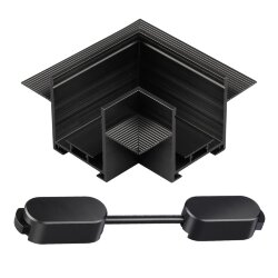 Соединитель L-образный угловой для шинопровода встраиваемого в ГКЛ «Novotech» 135274, серия: EASY