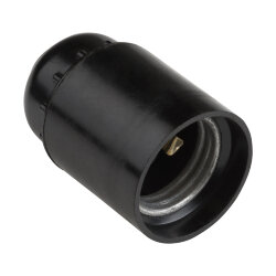 ULH-01-E27-Bakelite Патрон подвесной, Карболитовый, Цоколь Е27