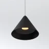 Светильник подвесной светодиодный Conus 16W 3000K черный 50316 LED - фото 3