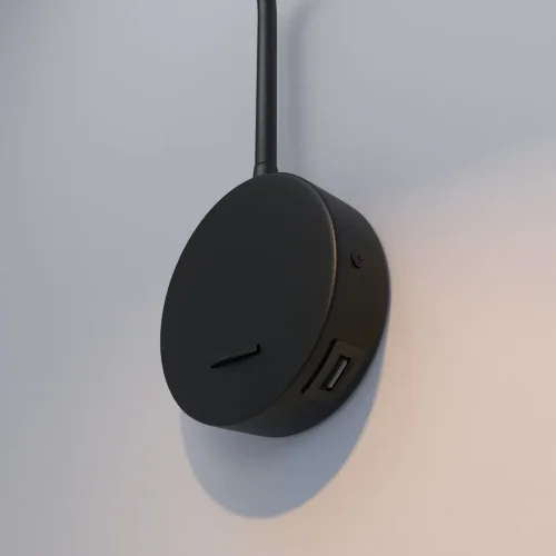 Настенный светодиодный светильник 40120/LED черный - фото 3