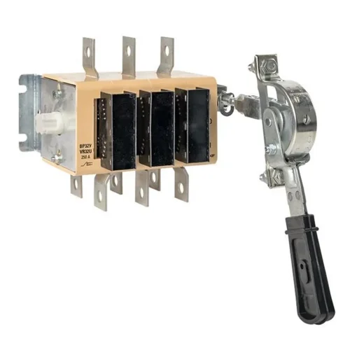 Выключатель-разъединитель ВР32У-35A71240-R 250А 2 напр. с дугогасит. камерами с передней смещенной рукояткой MAXima EKF uvr32-35a71240-r - фото