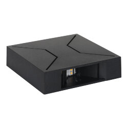 ULU-P32B-4W-4000K IP65 BLACK Светильник светодиодный уличный, Архитектурный накладной, Белый свет 4000K, Корпус черный, TM Uniel