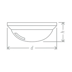 Светильник светодиодный 94 839 NBL-PR1-13-4K-WH-IP65-LED 13Вт 4000К IP65 1150лм ЖКХ поликарбонат круг бел. (аналог НПП) Navigator 94839