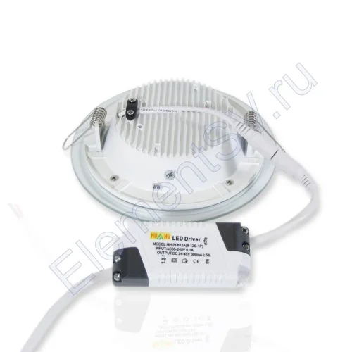 Светодиодный светильник встраиваемый IC-RW D160 (12W, Warm White) - фото 2.