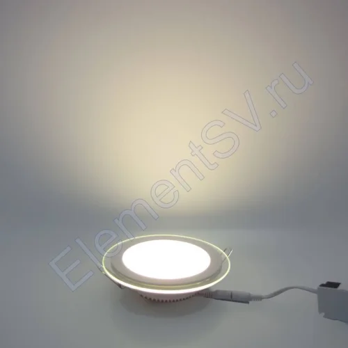 Светодиодный светильник встраиваемый IC-RW D160 (12W, Warm White) - фото 3.