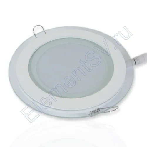Светодиодный светильник встраиваемый IC-RW D160 (12W, Warm White) - фото.