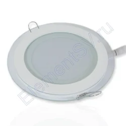 Светодиодный светильник встраиваемый IC-RW D160 (12W, Warm White)