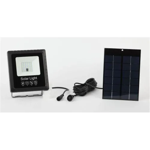 Прожектор светодиодный 20Вт 5000К 350лм IP65 уличный с датчиком движения солнечная батарея ПДУ Эра Б0049545 - фото 2