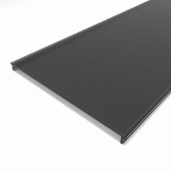Рассеиватель поликарбонатный для профиля LC-LRM-BL94-6 чёрный