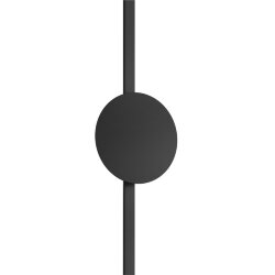 Светильник для трека Air, серия Reflex 4000 со светодиодом, ?180*H23мм, 48V DC, 5W, RA?90, 120°, 4000K, IP20, черный, алюминий, Denkirs DK5350-BK