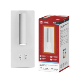 Светильник светодиодный NOTA P1565-30WH 15Вт 6500К с подсветкой 3000К белый IN HOME