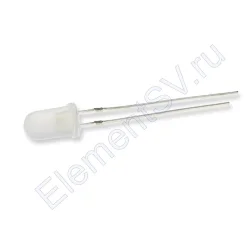 Светодиод ICL-5mm LE63 (blue, 5000-7000 mcd, fog)