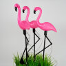 USL-S-833-PM530 FLAMINGO SET3 Садовый светильник на солнечной батарее Фламинго, в комплекте из 3 штук, 6 светодиодов, Белый свет, 1xАA Ni-Mh аккумулятор в-к, IP44, TM Uniel - фото 10